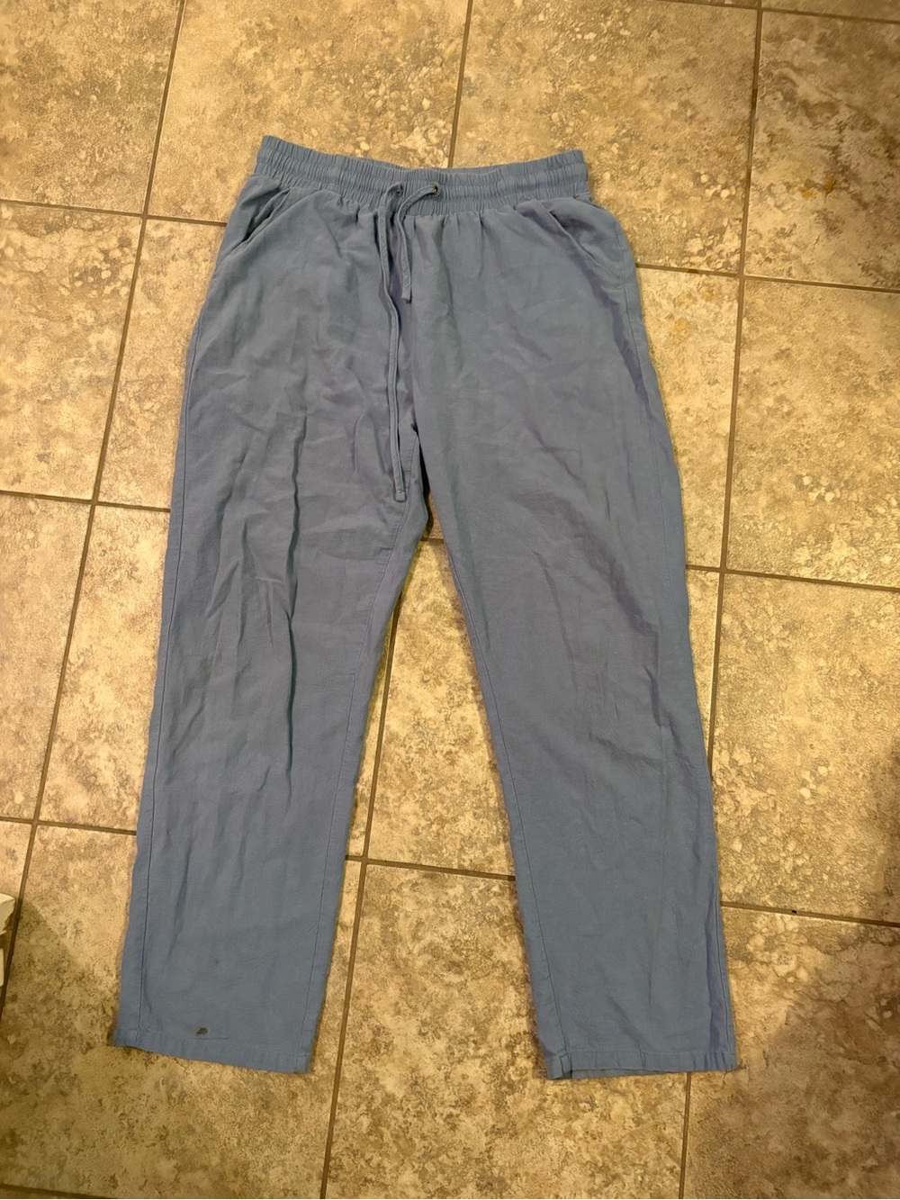 SHEIN Dusty Blue Women's Drawstring Joggers